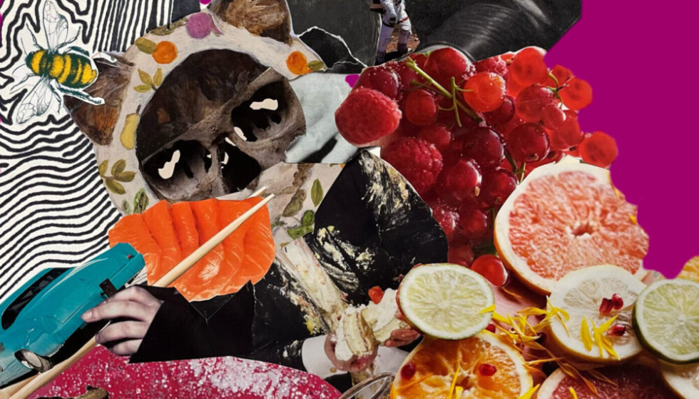 Foto van een moodboard