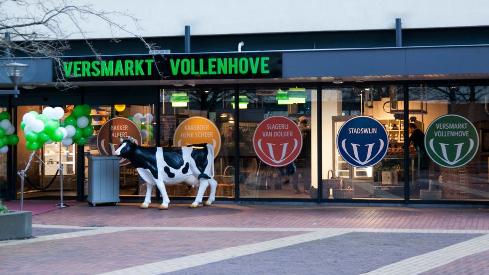 Versmarkt Vollenhove gevel toen het nog geopend was